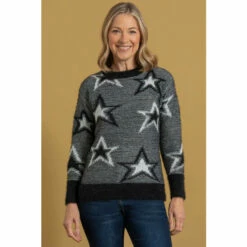 Best Pirce 😍 Anna Rose Star Knit Top For Female 🔔 -Anna Rose Shop unnamed file 972