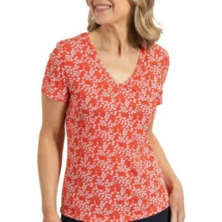 Best reviews of 🤩 Anna Rose Dainty Floral Print Jersey Top For Female 🎉 -Anna Rose Shop unnamed file 976